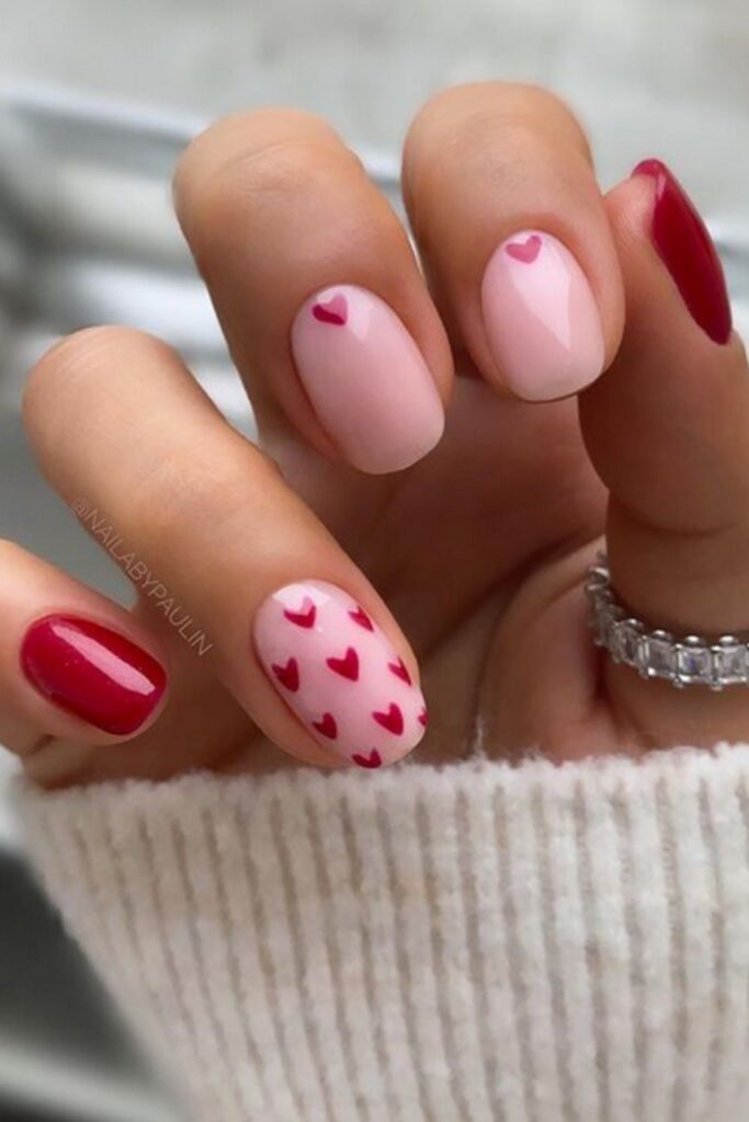 Valentine's Day Nail Art