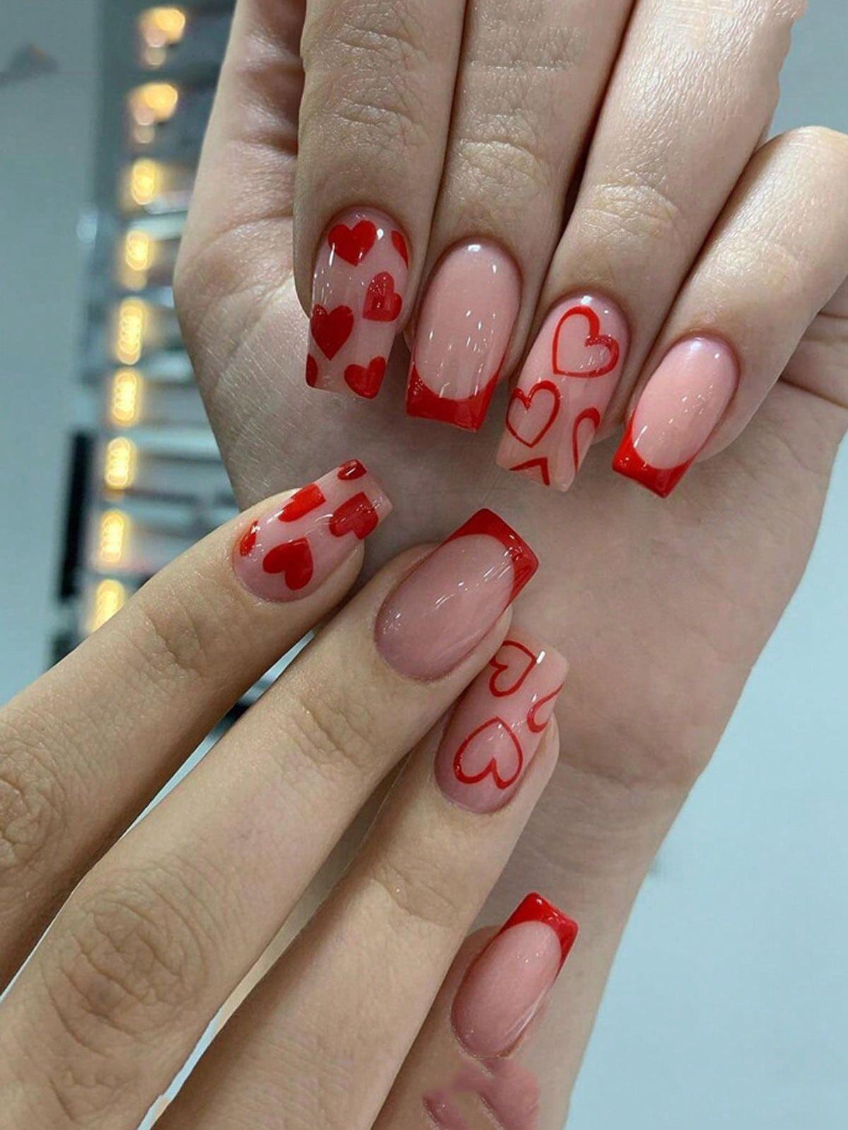 Valentine's Day Nail Art