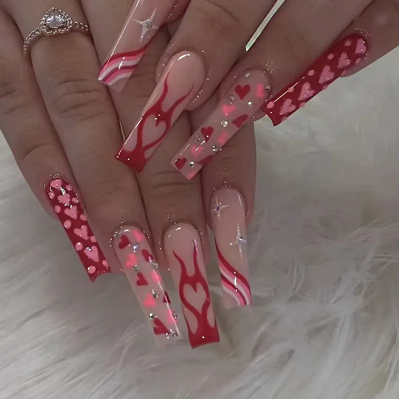 Valentine's Day Nail Art