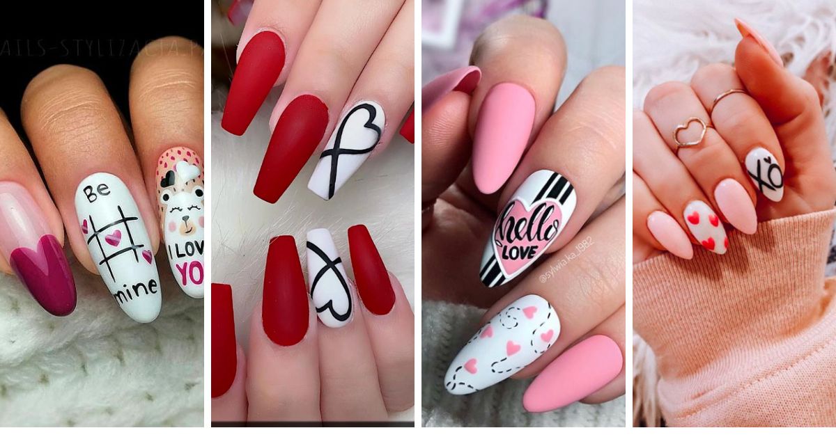 Valentine's Day Nail Art