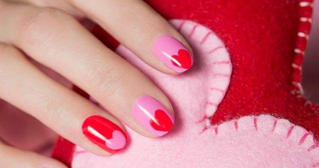 Valentine's Day Nail Art