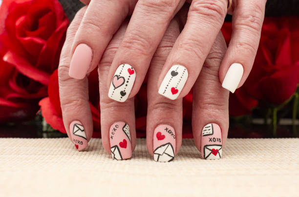 Valentine's Day Nail Art