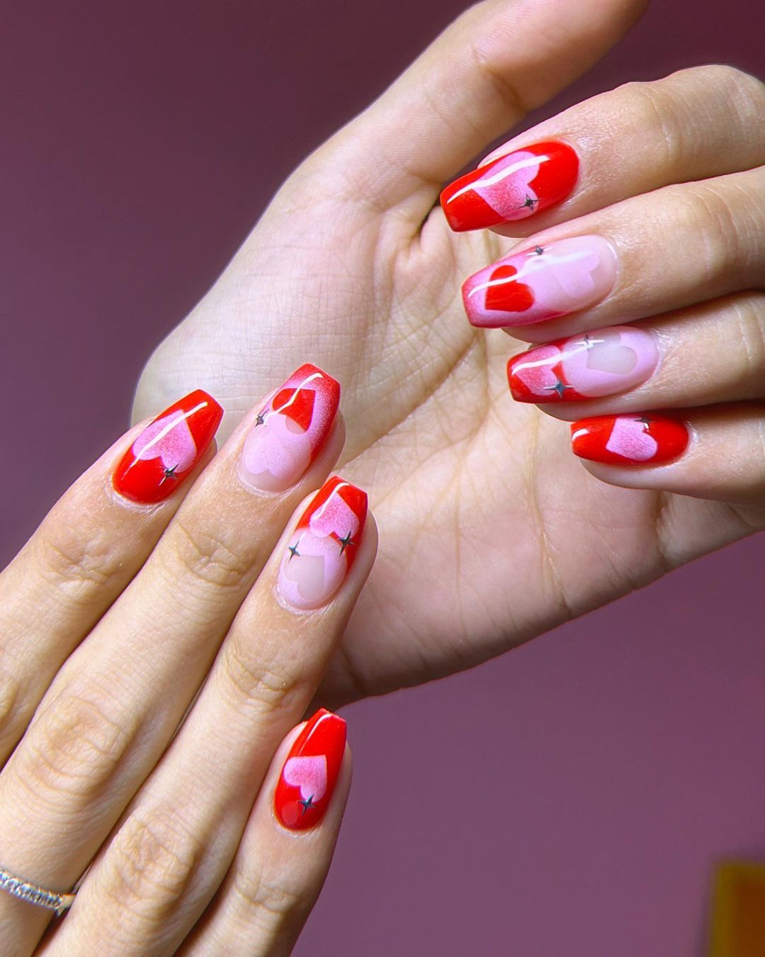 Valentine's Day Nail Art